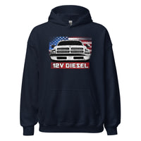 Thumbnail for 12v 5.9 2nd Gen Truck Hoodie in navy