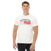 Thumbnail for Second Gen Grille 12v 5.9 Diesel T-Shirt modeled modeled in white