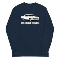 Thumbnail for 1966 Chevelle Long Sleeve T-Shirt in navy