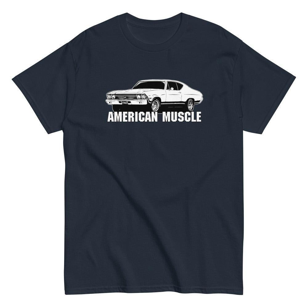 1968 Chevelle T-Shirt in navy