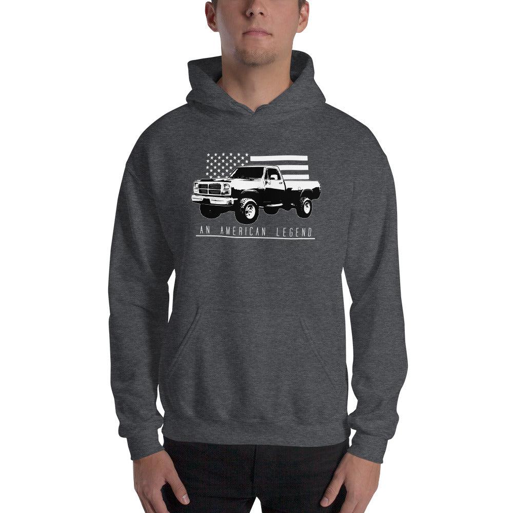 First Gen Hoodie Sweatshirt With American Flag