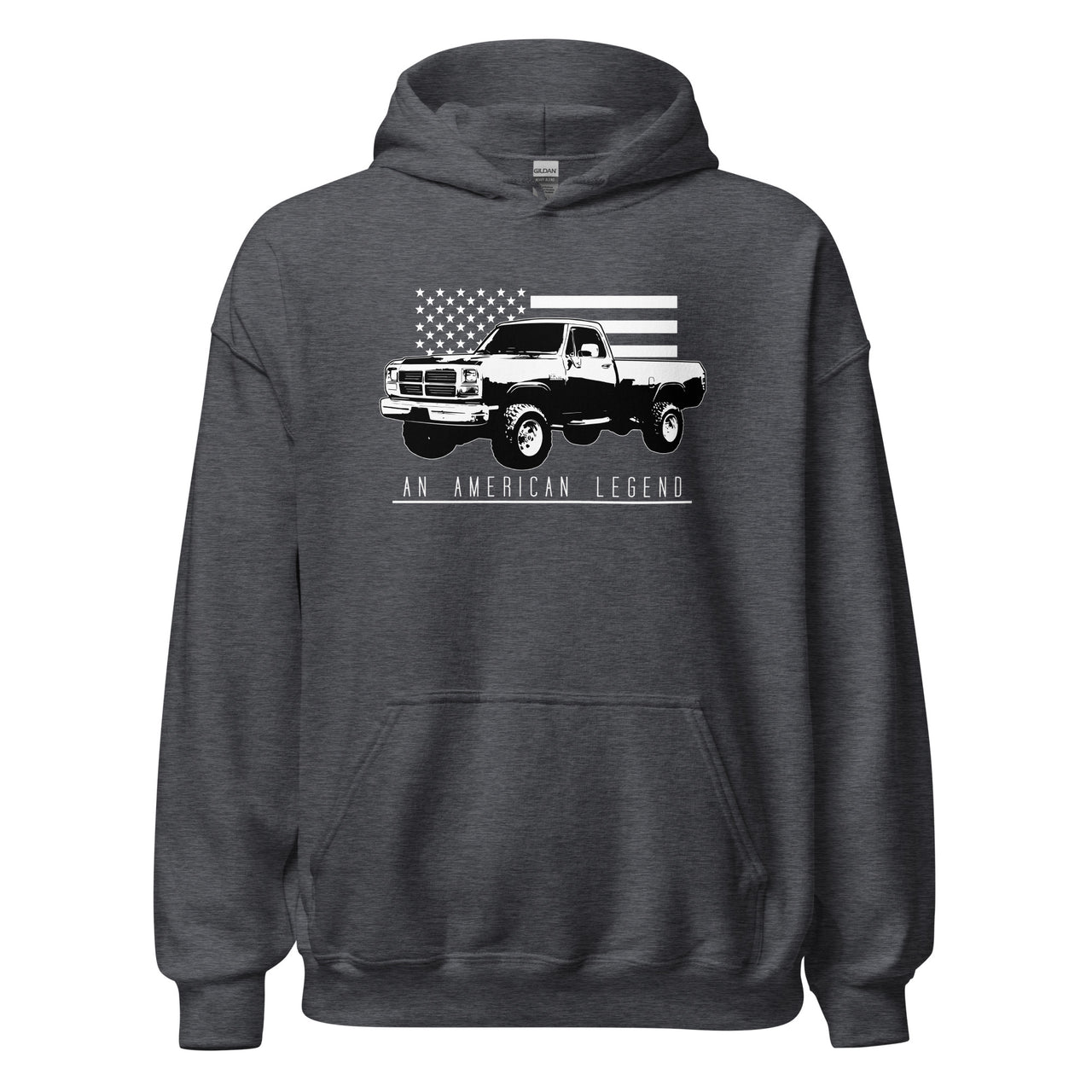 First Gen Hoodie Sweatshirt With American Flag