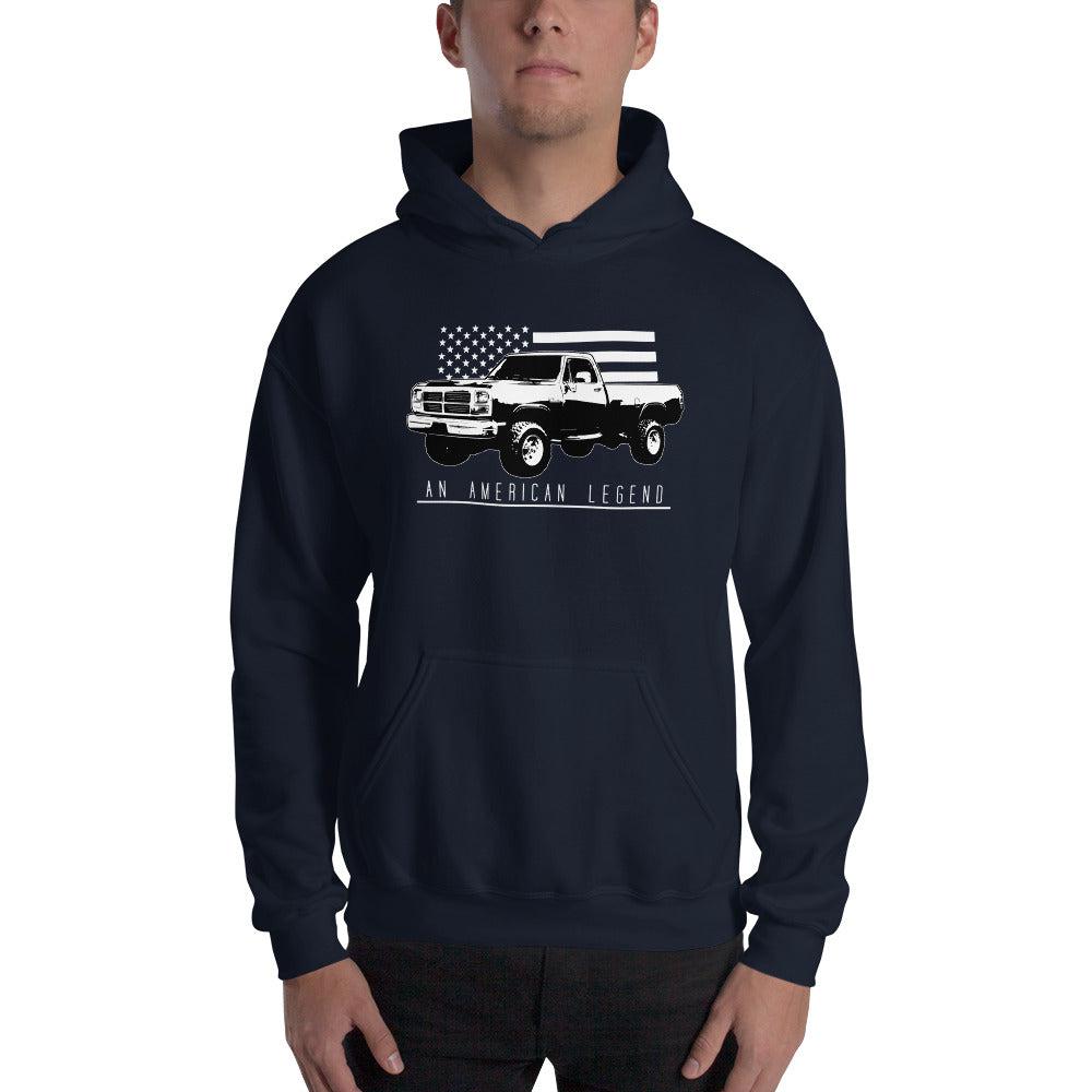 First Gen Hoodie Sweatshirt With American Flag