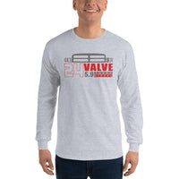 Thumbnail for 24v 5.9 Diesel 2nd Gen Truck Long Sleeve Shirt in grey