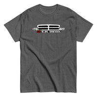 Thumbnail for Second Gen 12v 5.9 Diesel Truck T-Shirt in grey