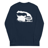 Thumbnail for 5.9 3rd Gen cummins Rolling Coal burnout long sleeve shirt in navy