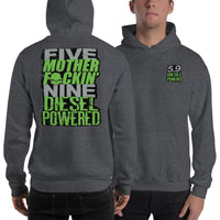 Thumbnail for Five MF'N Nine 5.9 Diesel Truck Hoodie modeled in grey