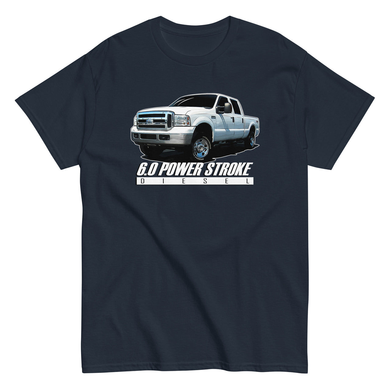 6.0 Power Stroke Diesel T-Shirt in navy