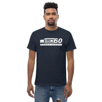 Thumbnail for Power Stroke 6.0 Diesel Grille T-Shirt modeled in navy