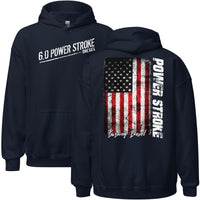 Thumbnail for 6.0 Powerstroke Hoodie in navy