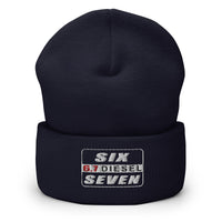 Thumbnail for 6.7 Powerstroke Hat Winter Cuffed Beanie in navy