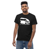 Thumbnail for 6.7 3rd Gen Burnout Truck T-Shirt modeled in black