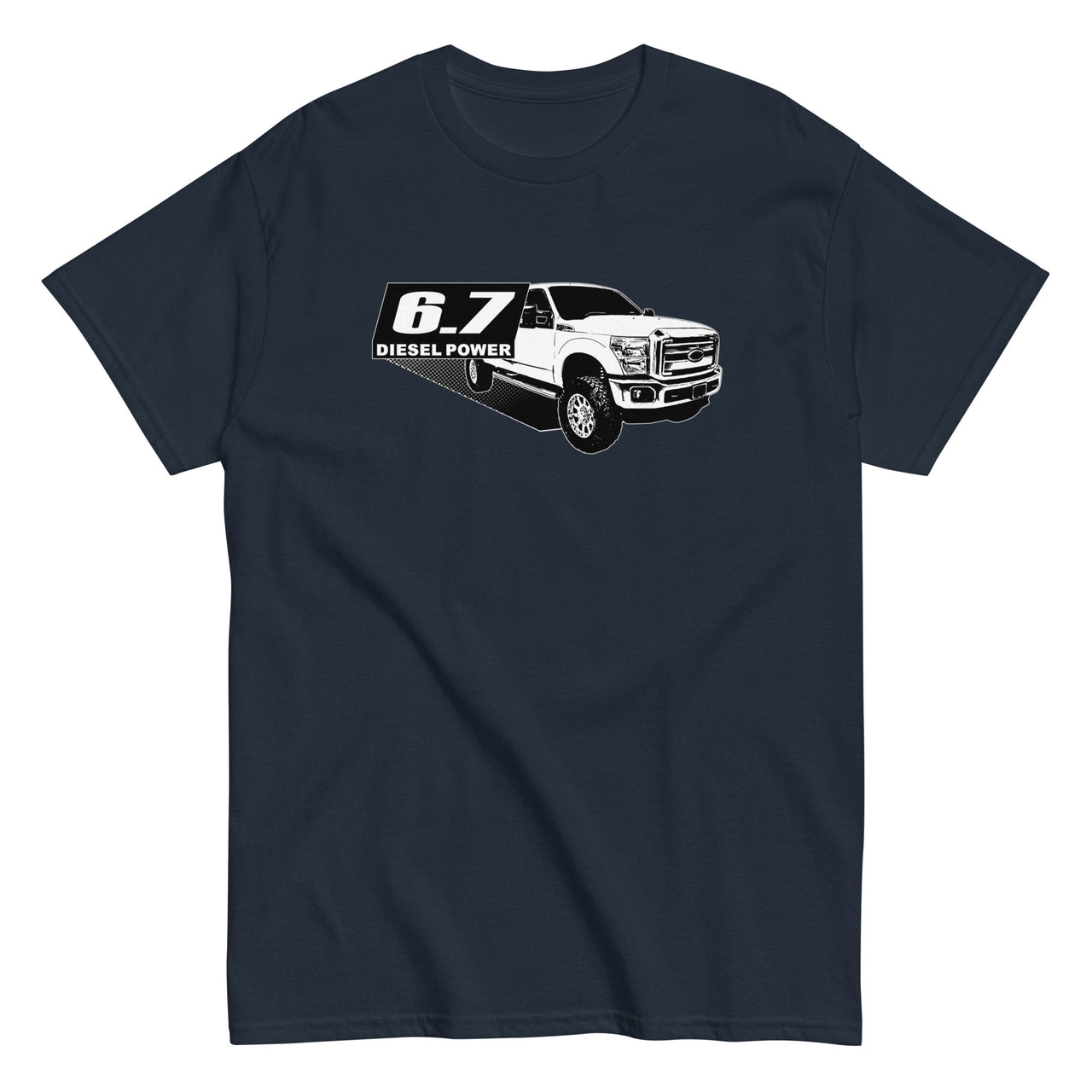 6.7 Power Stroke Truck T-shirt in navy