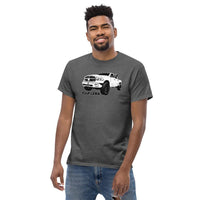 Thumbnail for 4TH Gen 6.7l Diesel Truck T-Shirt modeled in grey