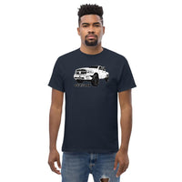 Thumbnail for 4TH Gen 6.7l Diesel Truck T-Shirt modeled in navy