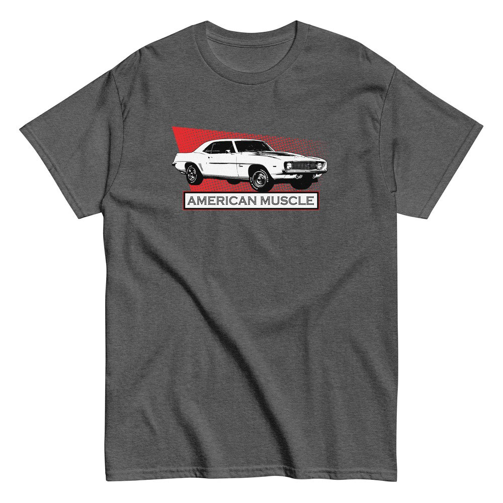 1st Gen 1969 Camaro T-Shirt in grey