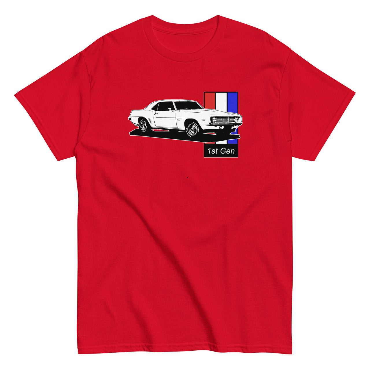 1969 Camaro T-Shirt in red
