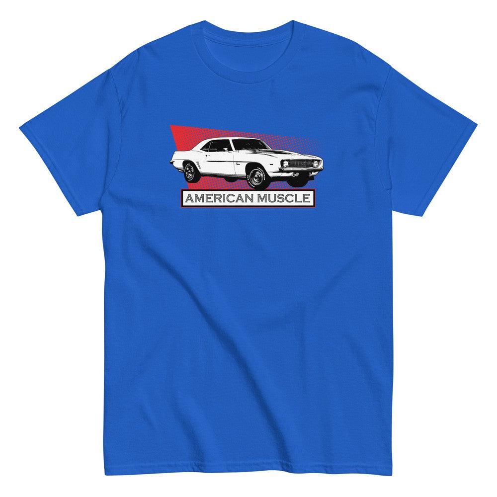 1st Gen 1969 Camaro T-Shirt in royal