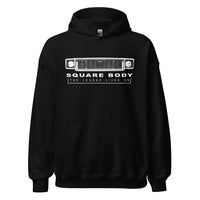 Thumbnail for 70s Square Body The Legend Lives On Hoodie in black