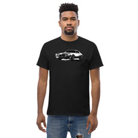 Thumbnail for 73 Camaro T-Shirt modeled in black