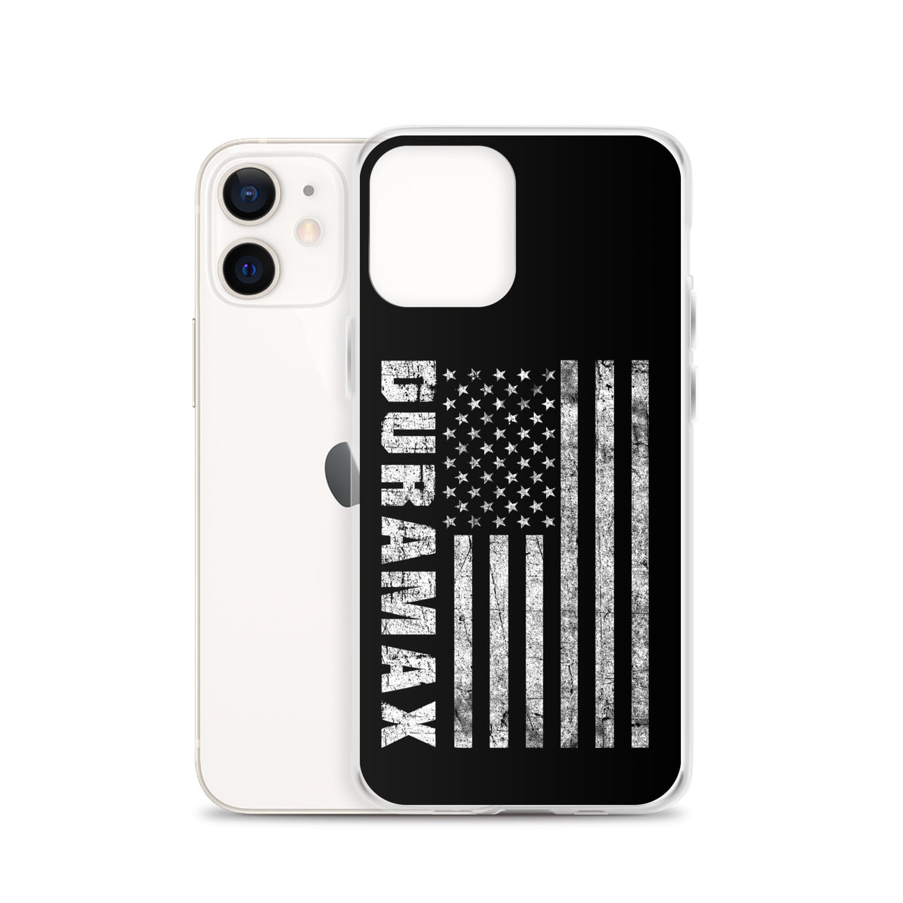 Duramax American Flag Protective Phone Case - Fits iPhone 12