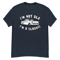 Thumbnail for Im Not Old Im A Classic 57 Chevy Belair TShirt in navy