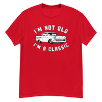 Thumbnail for Im Not Old Im A Classic 57 Chevy Belair TShirt in red