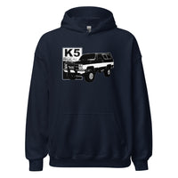Thumbnail for Square Body K5 Blazer Hoodie in navy