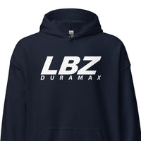 Thumbnail for LBZ Duramax Hoodie, American Flag Sweatshirt-In-Black-From Aggressive Thread