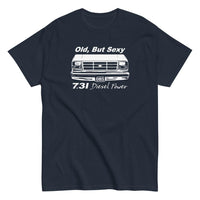Thumbnail for OBS Powerstroke 7.3l Diesel Power T-Shirt in navy