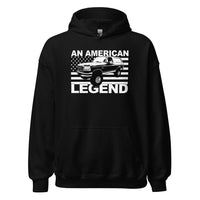 Thumbnail for OBS Bronco An American Legend Hoodie in black