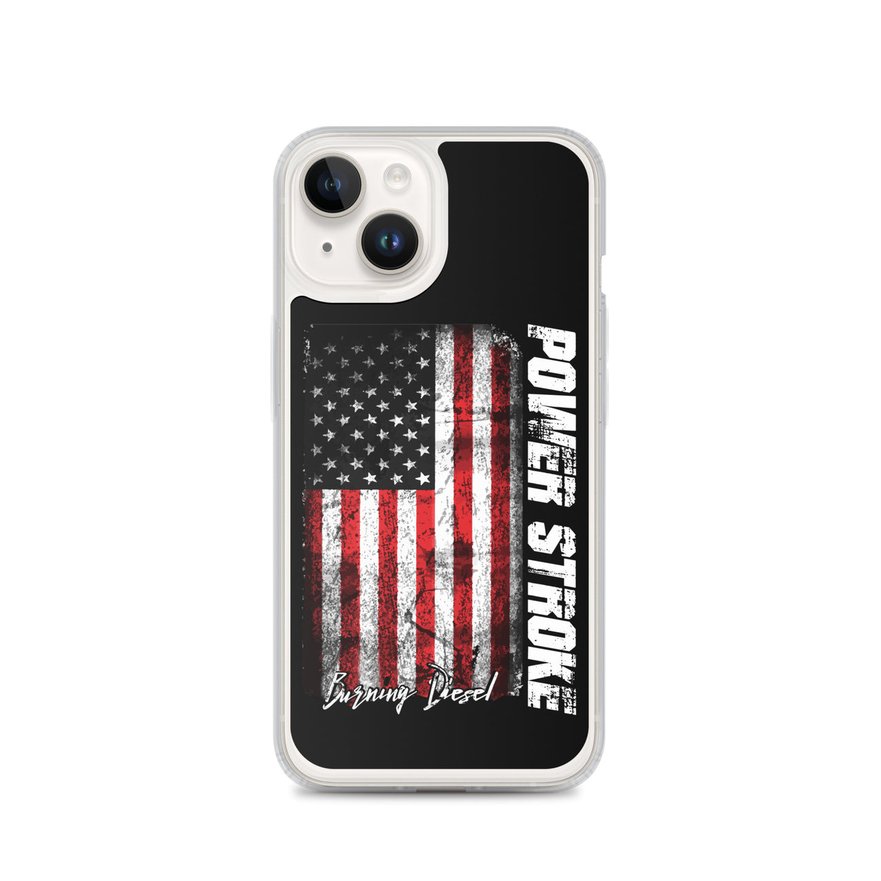 Powerstroke Phone Case Fits iPhone Power Stroke American Flag