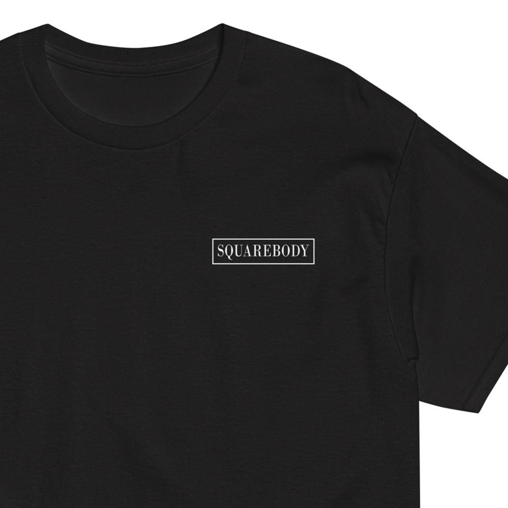 Square Body T-Shirt Based on 70s Round Eye Truck - black