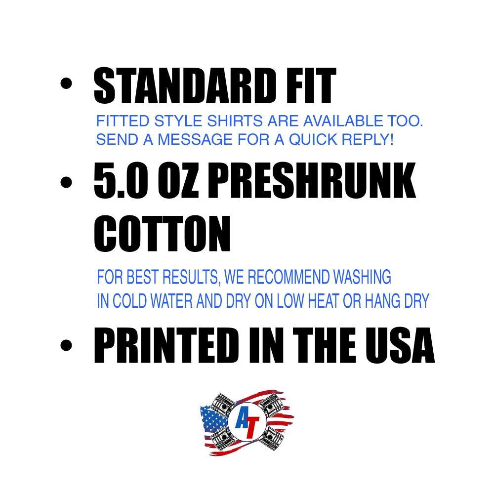 1969 Camaro T-Shirt information