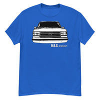 Thumbnail for Brick Nose OBS T-Shirt-In-Royal-From Aggressive Thread