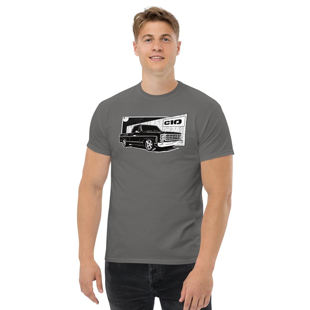 Square Body T-Shirt With Round Eye 70s C10