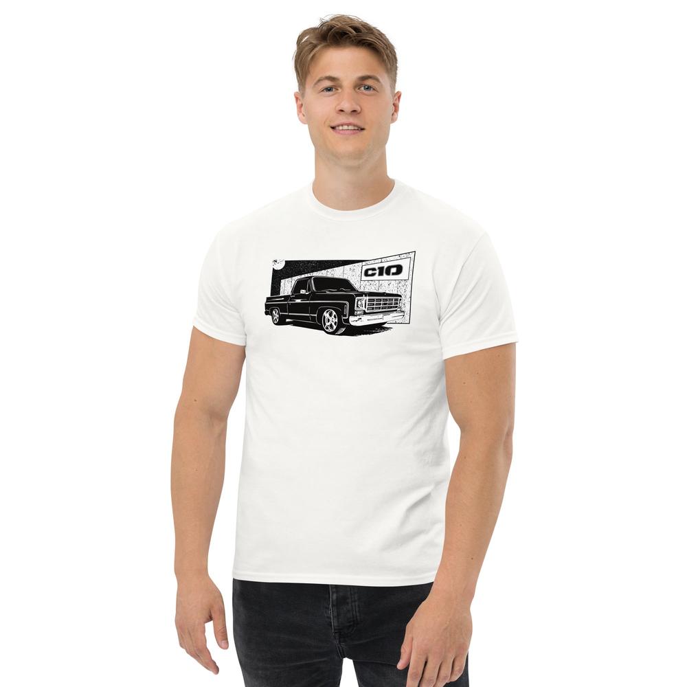 Square Body T-Shirt With Round Eye 70s C10