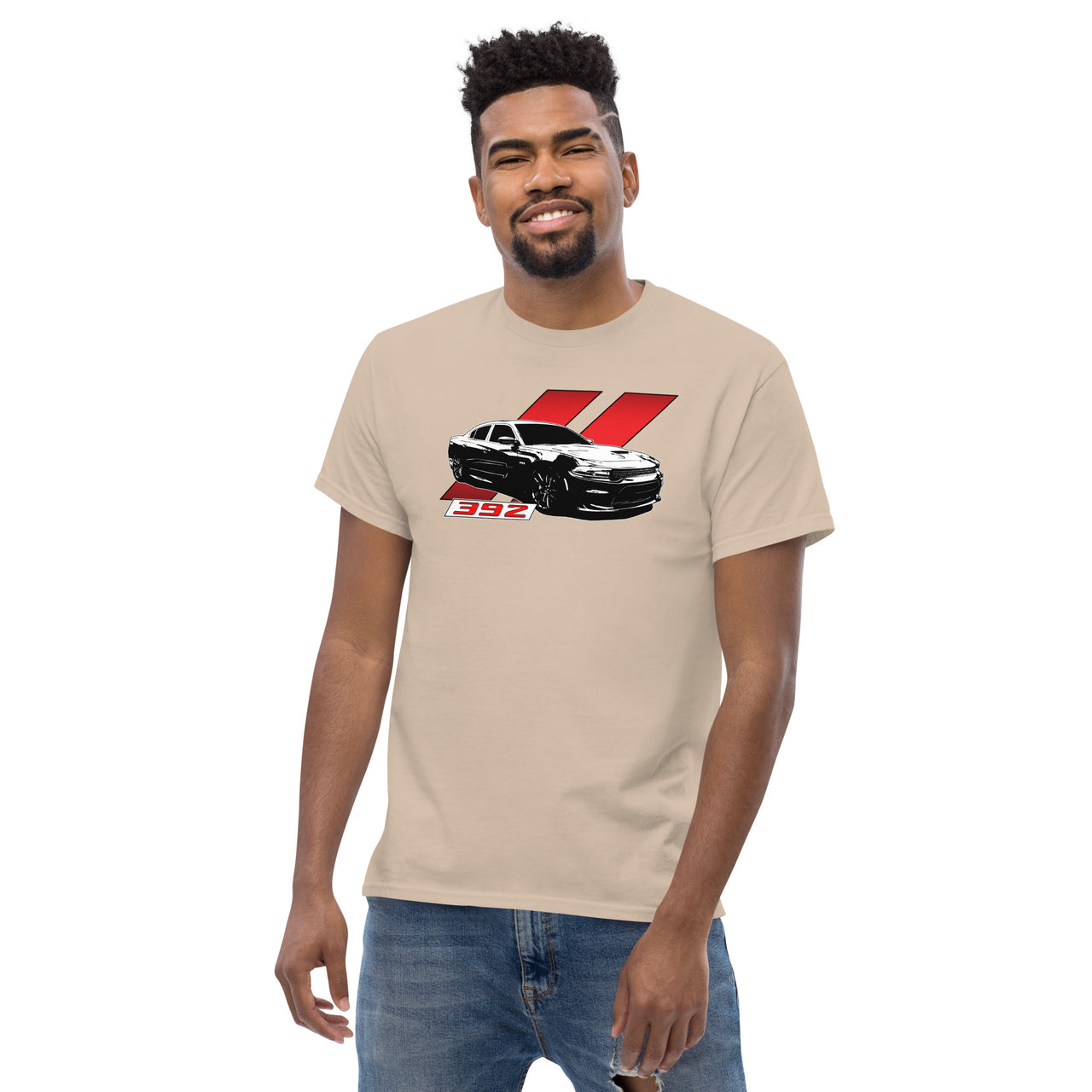 Charger 392 T-Shirt-In-Black-From Aggressive Thread