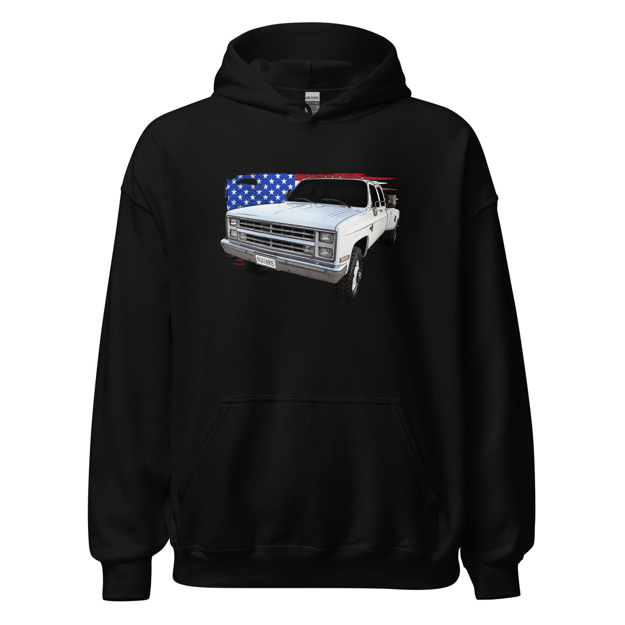 Square Body Squarebody Dually Crew Cab - Hoodie Sweatshirt