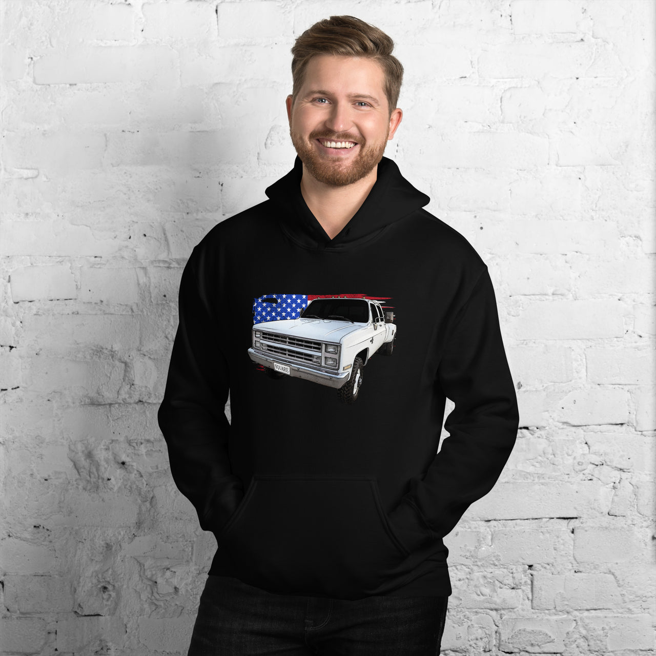Square Body Squarebody Dually Crew Cab - Hoodie Sweatshirt