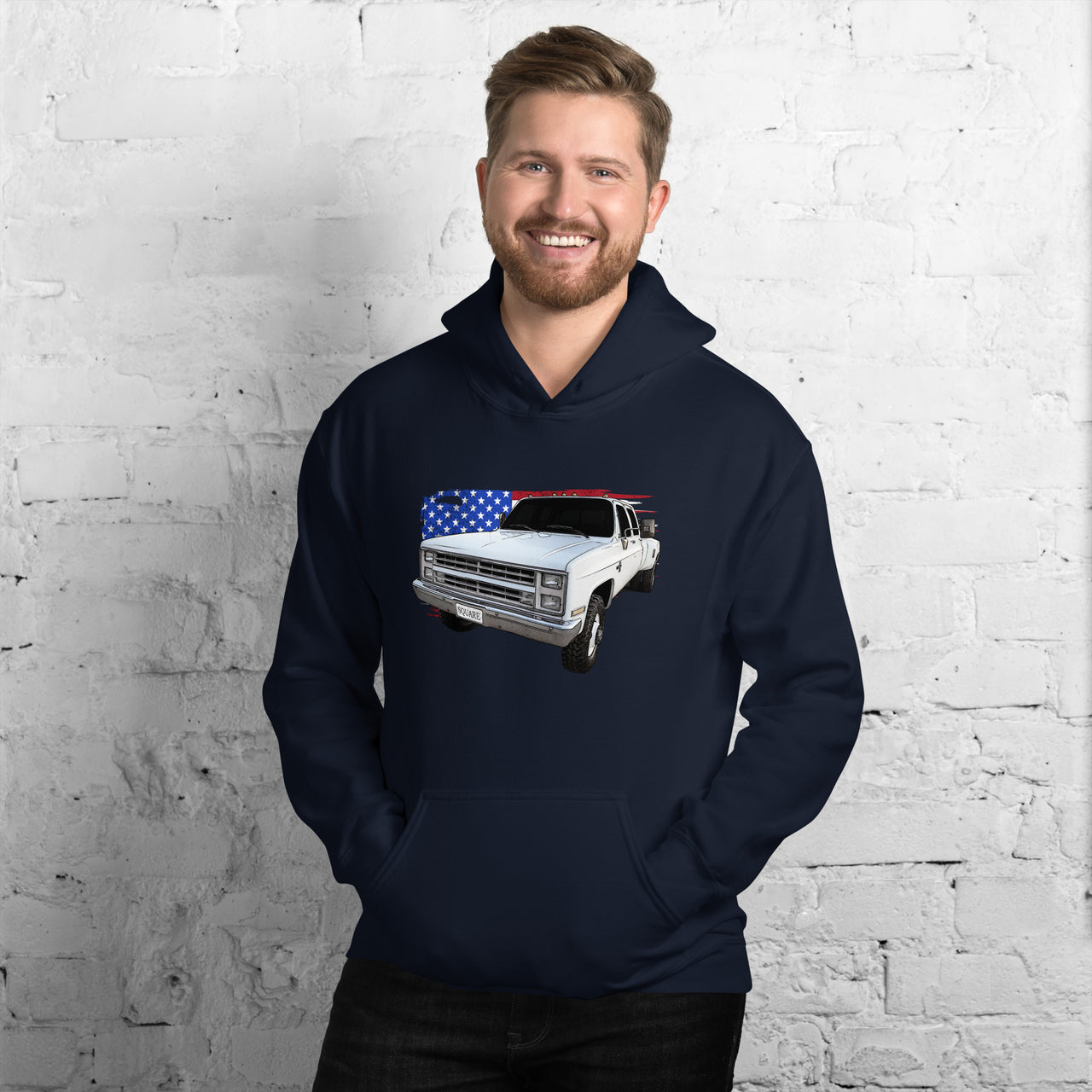 Square Body Squarebody Dually Crew Cab - Hoodie Sweatshirt