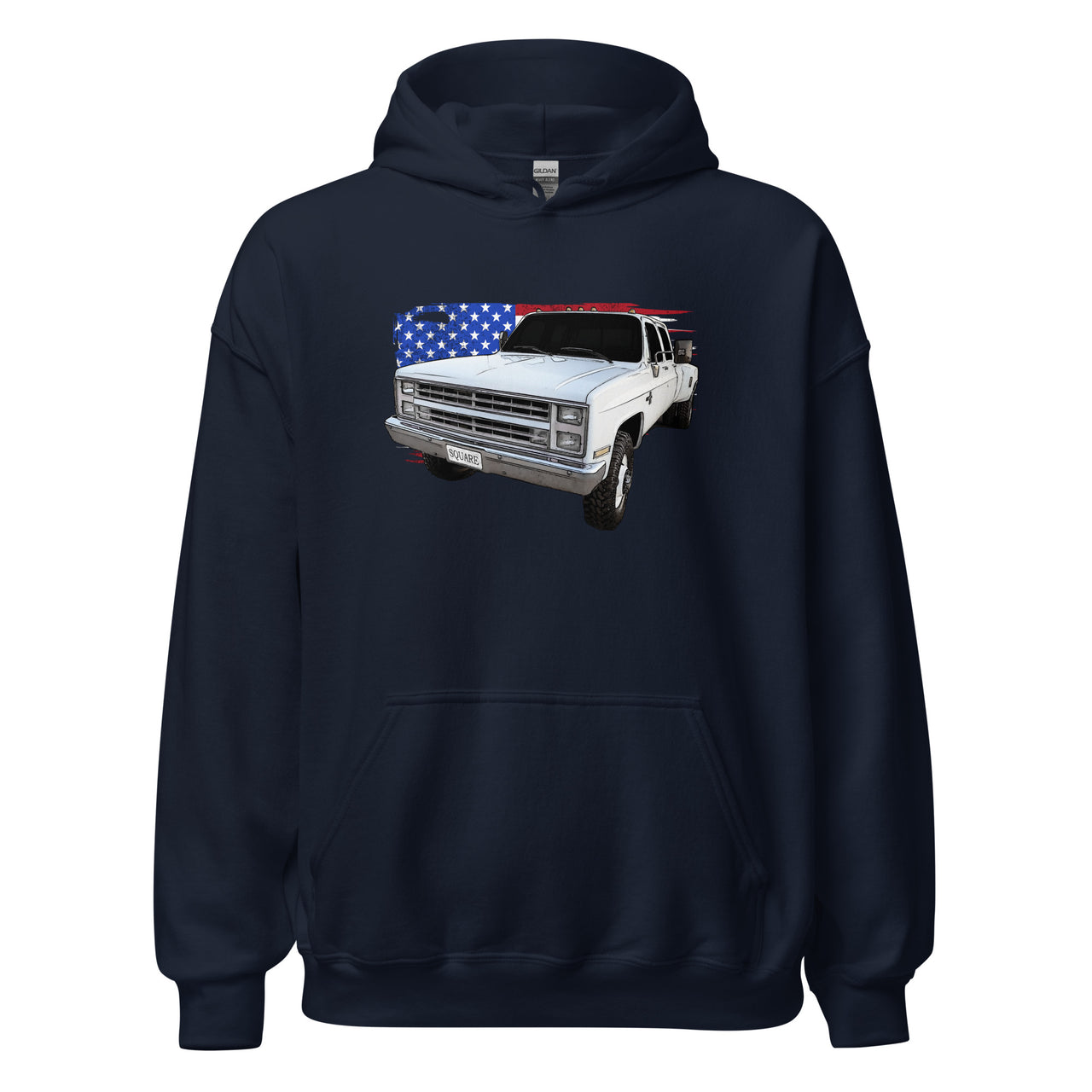 Square Body Squarebody Dually Crew Cab - Hoodie Sweatshirt