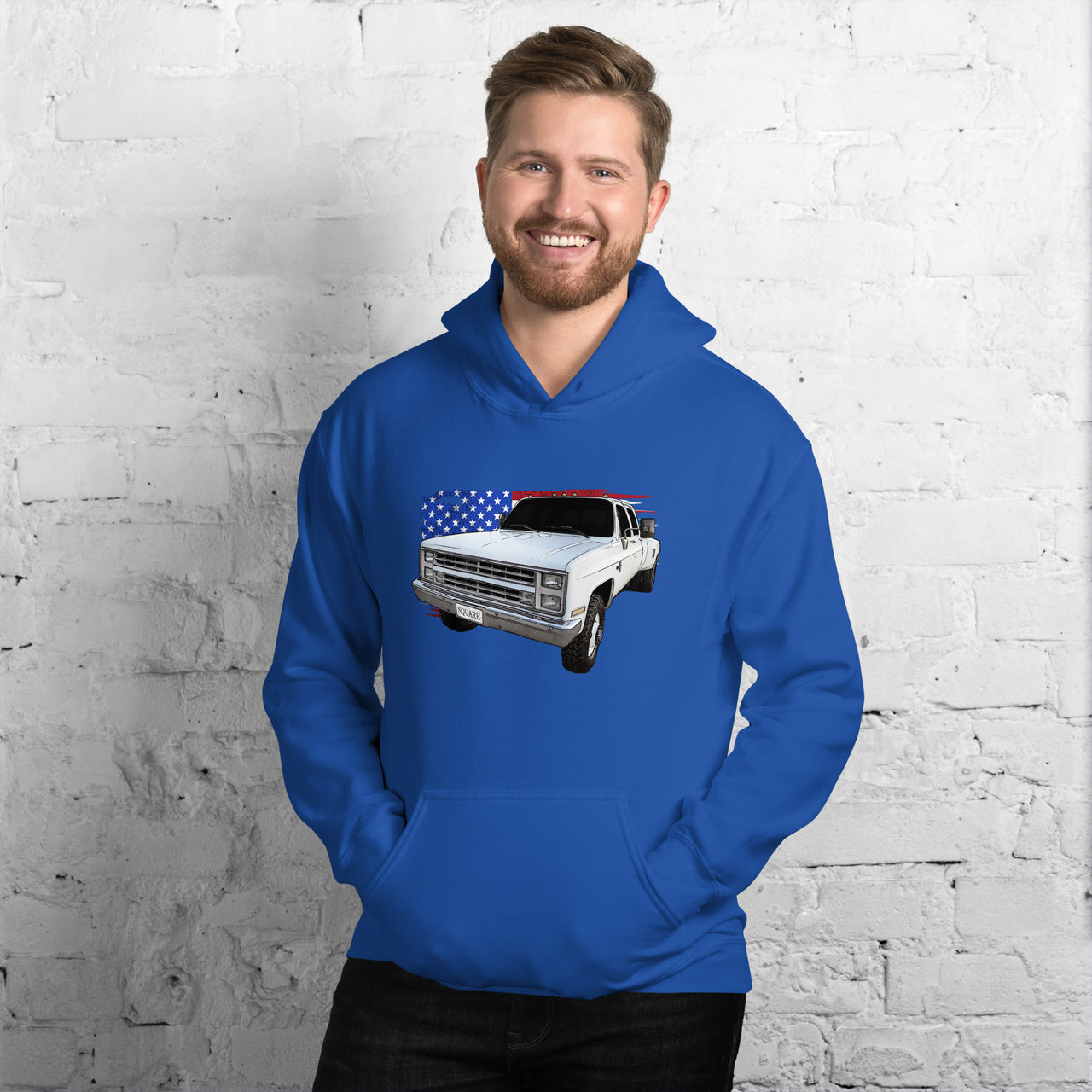 Square Body Squarebody Dually Crew Cab - Hoodie Sweatshirt