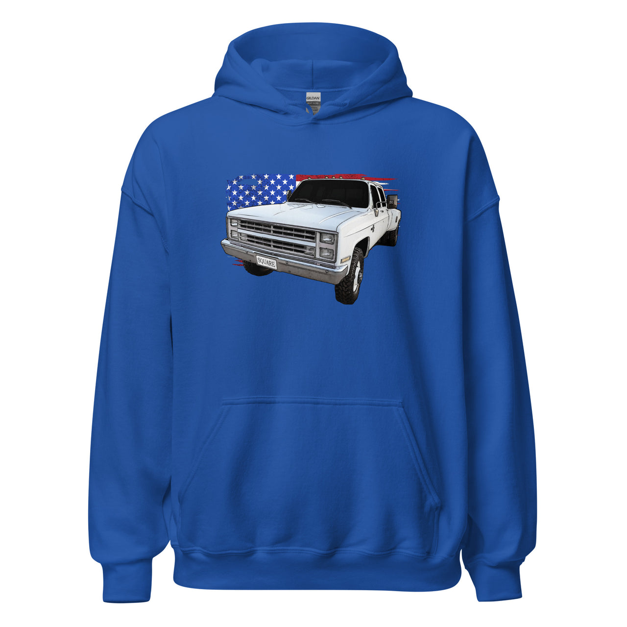 Square Body Squarebody Dually Crew Cab - Hoodie Sweatshirt