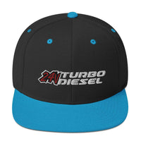 Thumbnail for 12v Turbo Diesel Snapback Hat-In-Black-From Aggressive Thread