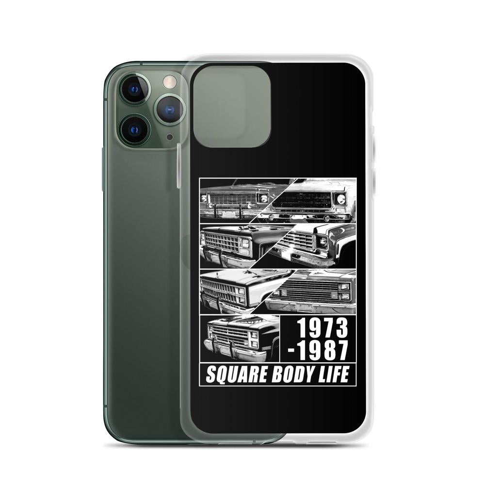 Square Body Truck Grilles Phone Case For iPhone 11 pro