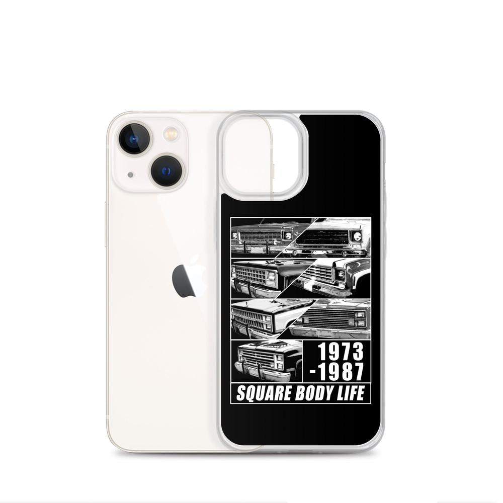 Square Body Truck Grilles Phone Case For iPhone 13 mini