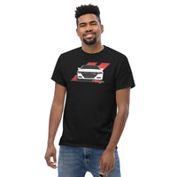 Thumbnail for Charger RT T-Shirt With Hash Marks-In-Black-From Aggressive Thread