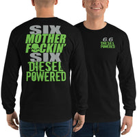 Thumbnail for 6.6 MF'N Duramax Power Long Sleeve T-Shirt-In-Black-From Aggressive Thread
