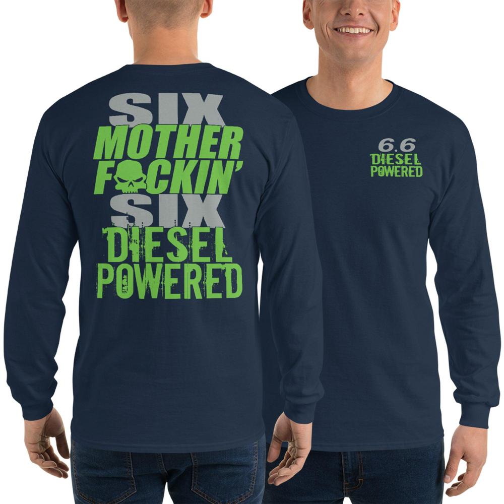6.6 MF'N Duramax Power Long Sleeve T-Shirt-In-Black-From Aggressive Thread